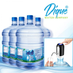 Pack 4 Envases + Recargas 20Lts. Agua Purificada Alcalina + Bomba USB 012